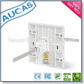 Cat5e RJ45 UTP Keystone Jack Faceplate / Netzwerk Ethernet Faceplate / UK Faceplate / 1 Port rj45 Steckdose FacePlate /